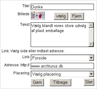 Referenceboks - rediger